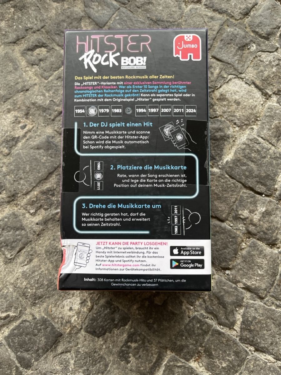 Giochi: Hitster Rock – Nuovo e nell'imballaggio originale da Luzern venduto da kre_xg5t 1