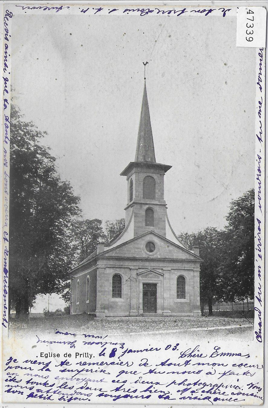 Cartoline postali: Eglise de Prilly – Usato da Ettingen venduto da Kartenplanet