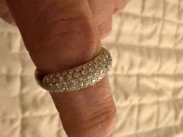 Salvini brillanten weissgoldring 750 gestempelt 0,70 Karat