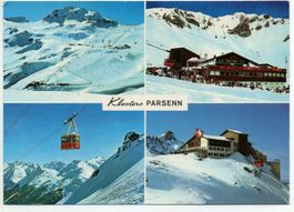 KLOSTERS PARSENN Skilift Furka - Parsennhütte - Luftseilbahn