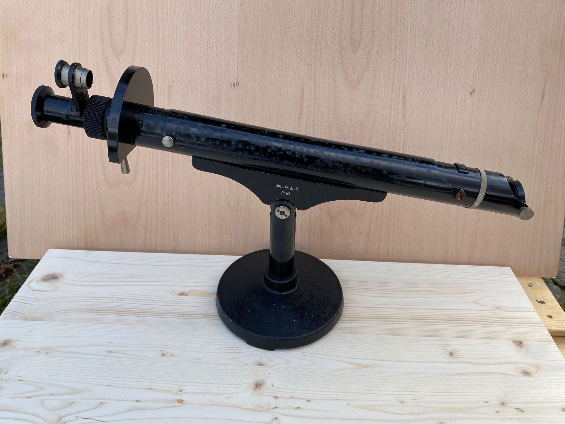 Microscopi: antiker Steindorff & Co. Berlin Polarimeter – Usato da Feldbach venduto da Olive1 1