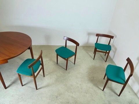 Tische: Hans Olsen Roundette Tischset Rojle 50s – Gebraucht aus Basel von MidMod20C 7