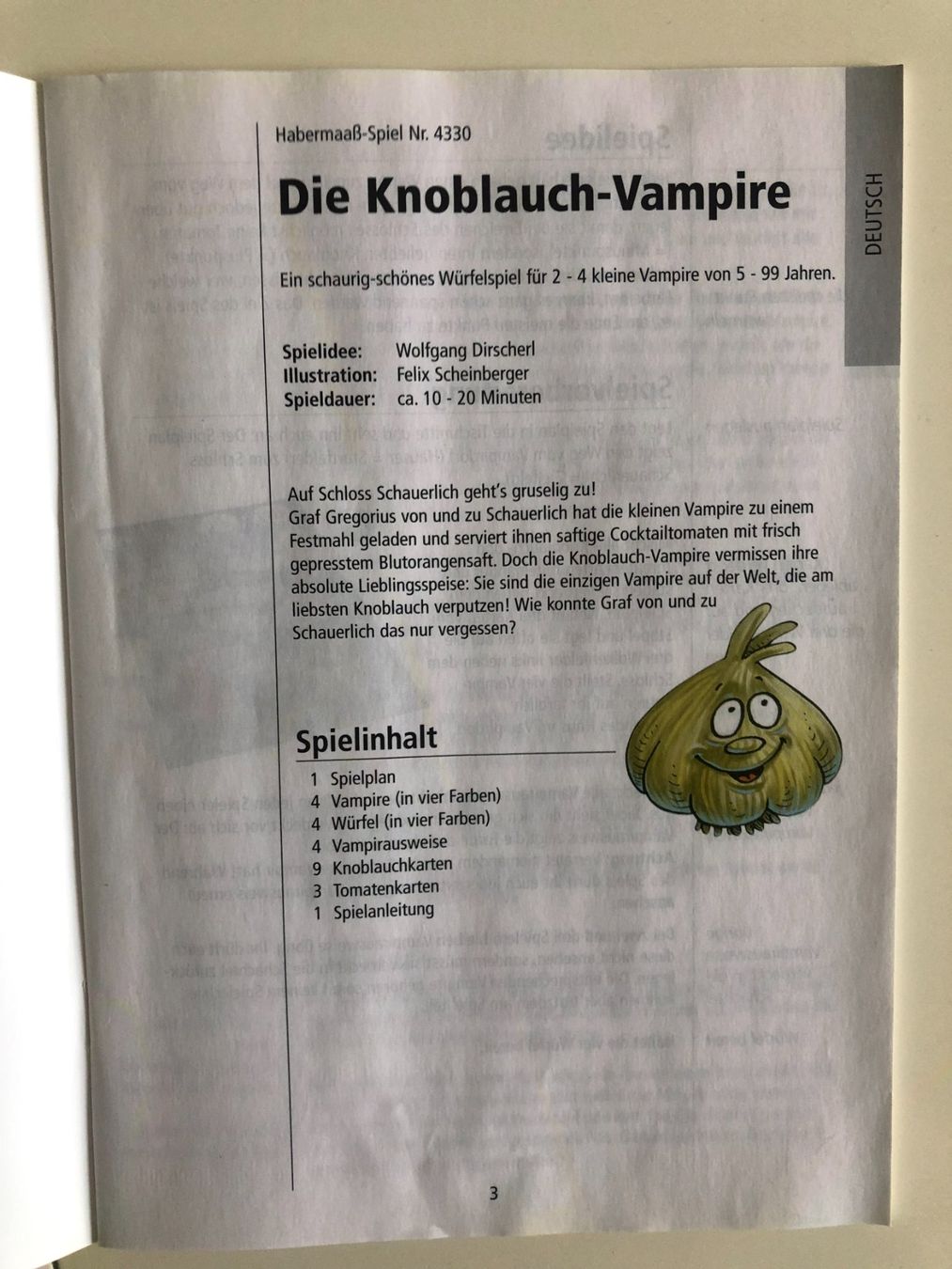 Haba Jeux: Die Knoblauch Vampire / Affenstark von Haba – D'occasion à Bassersdorf par sammelfloh 5