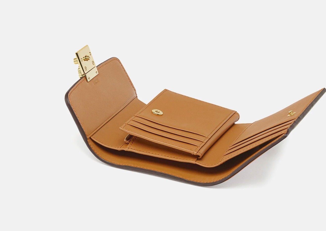 Mcm Portamonete: MCM TRACY SMALL WALLET - GELDBÖRSE - COGNAC – Nuovo e nell'imballaggio originale da Oberaach venduto da Dandy2021 2