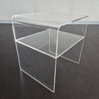 Acrylic Night-Stand. Nachttisch Beistelltisch Plexiglas