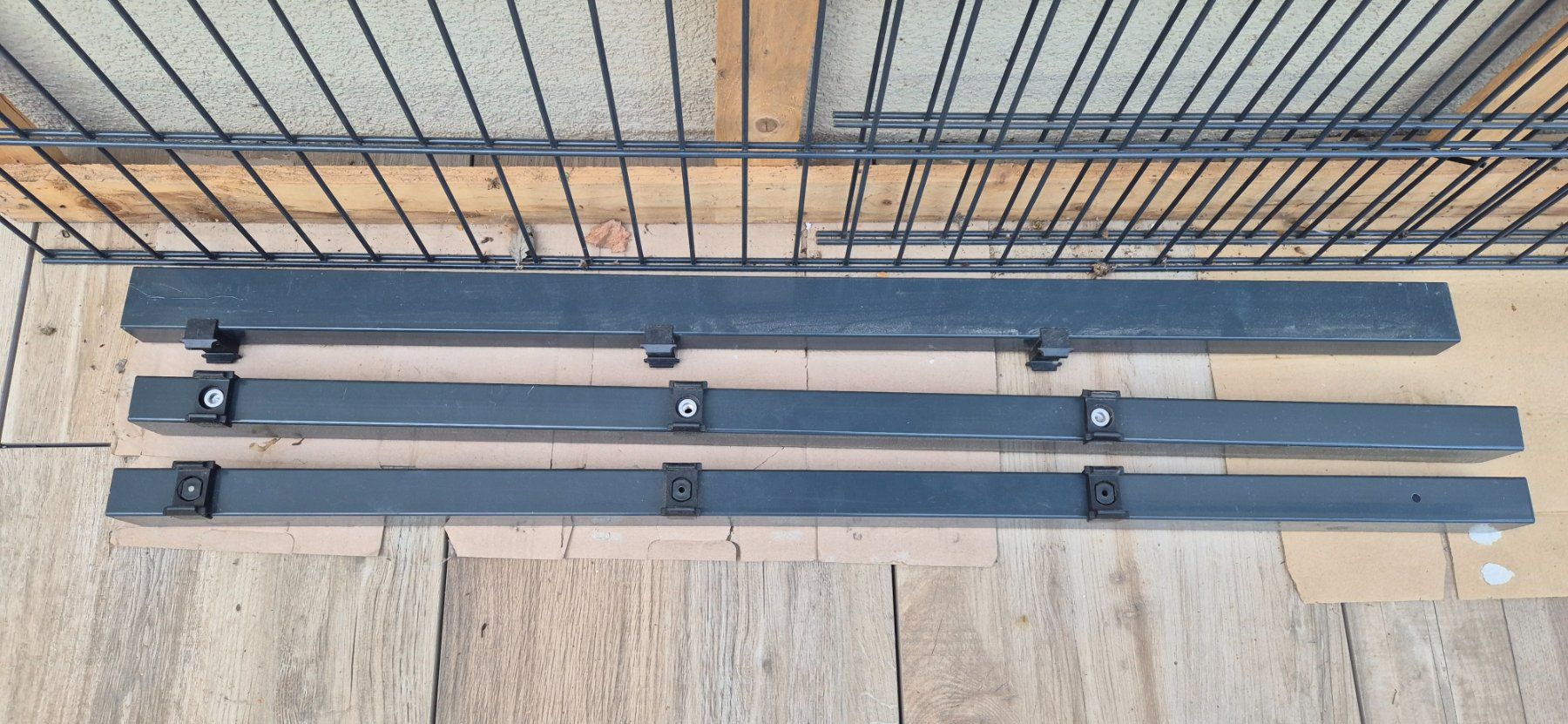Paravents: Gartenzaun Anthrazit / Doppelstab Matten – Neuf (Voir description) à Strengelbach par Crad 1