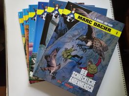 Comic Alben Marc Dacier 1-6 sehr guter Zustand