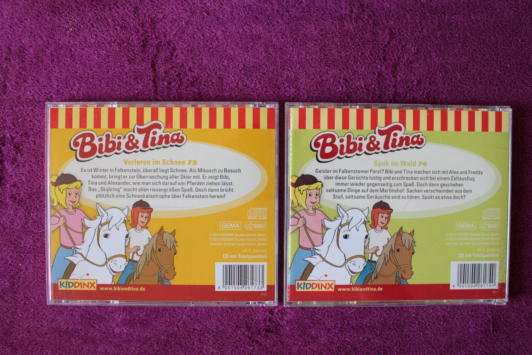 CD: 6 - Bibi & Tina - Hörspiel - CD´s – Usato da Müllheim Dorf venduto da Seeeule01 4