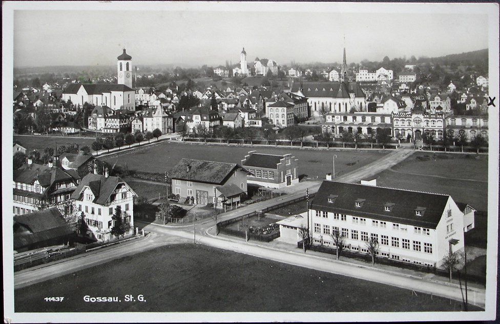 Cartoline postali: GOSSAU St.G. – Usato da Jona venduto da philajona