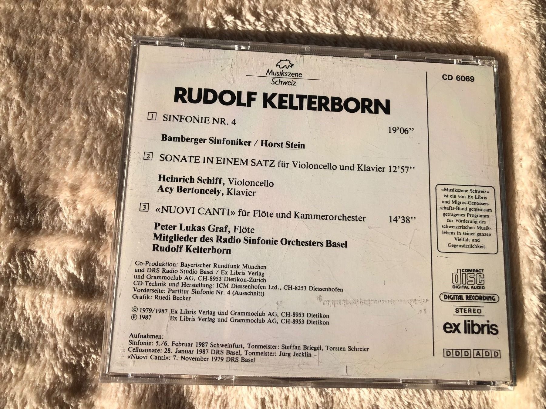 CD: Rudolf Kelterborn - Sinfonie Nr. 4, CD – Usato da Schübelbach venduto da Dolly990_2 2