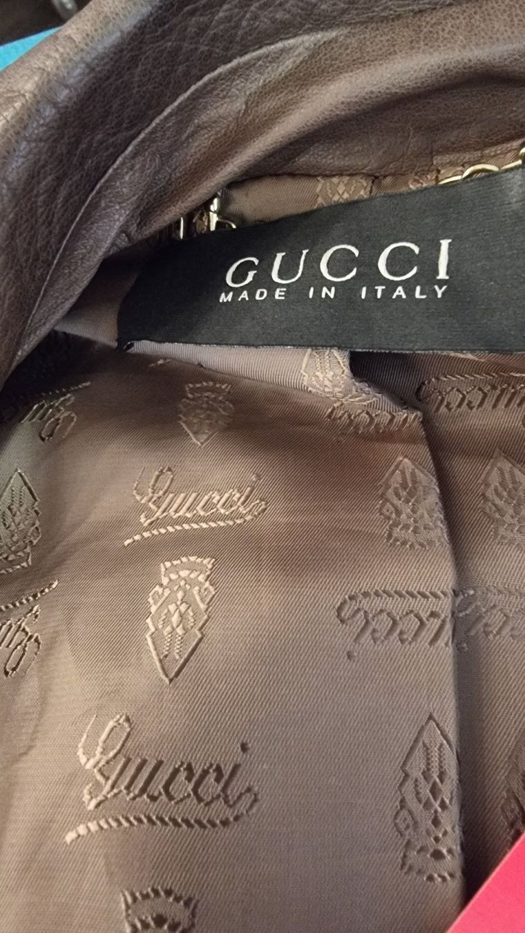 Gucci Vestes: Gucci Leder Jacke – D'occasion à Zürich par finesse.shop 5