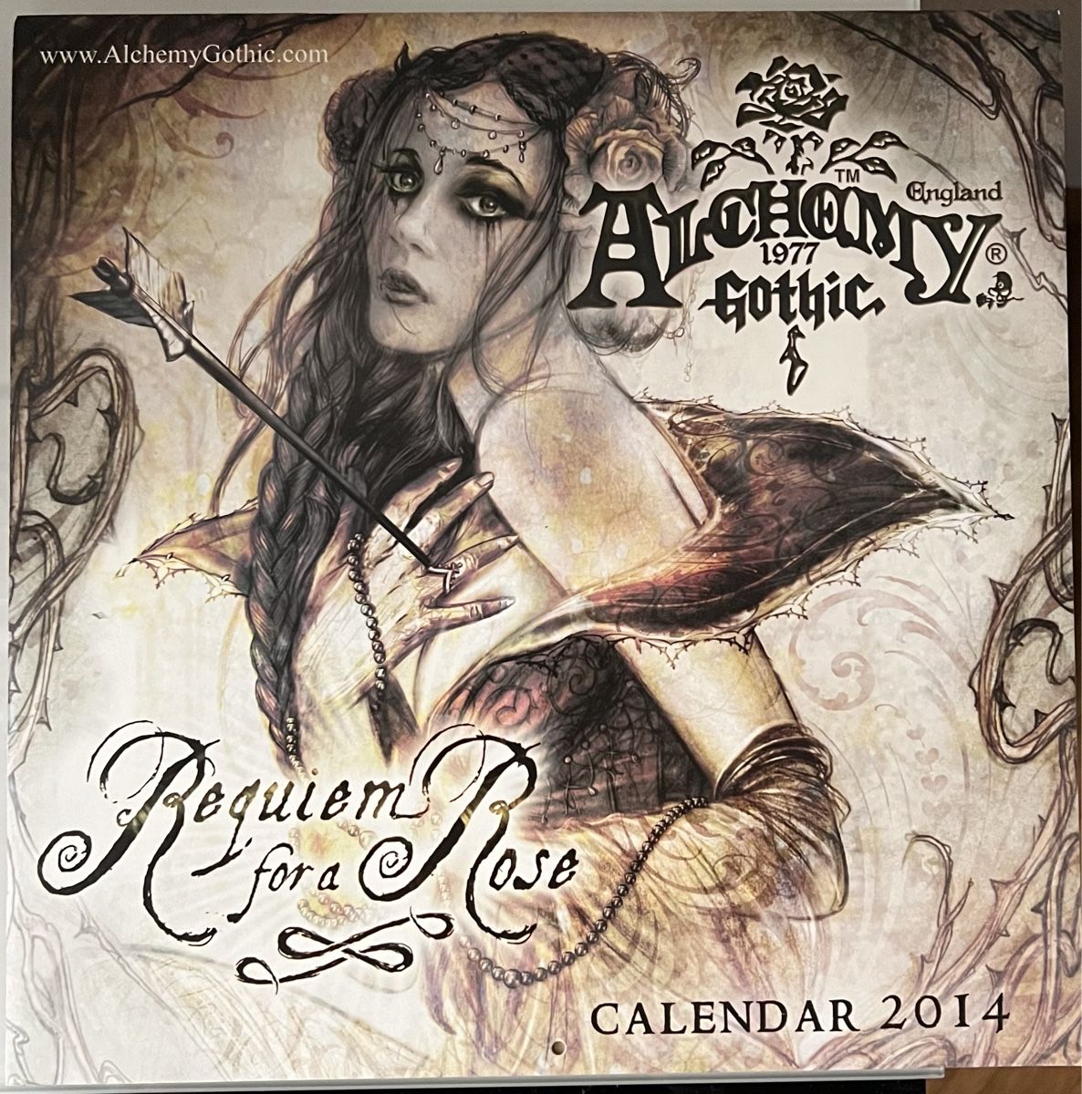Calendari: Alchemy England Gothic Bilder Illustrationen Kalender 2014 – Nuovo (secondo la descrizione) da Zürich venduto da rigani