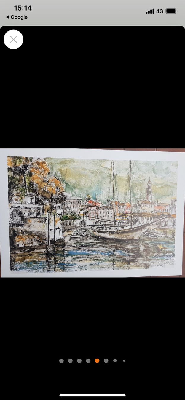 Grafica & Litografie: Kunstdrucke - Ascona 8 Stück – Nuovo e nell'imballaggio originale da Breil/Brigels venduto da Bergziege7165 1