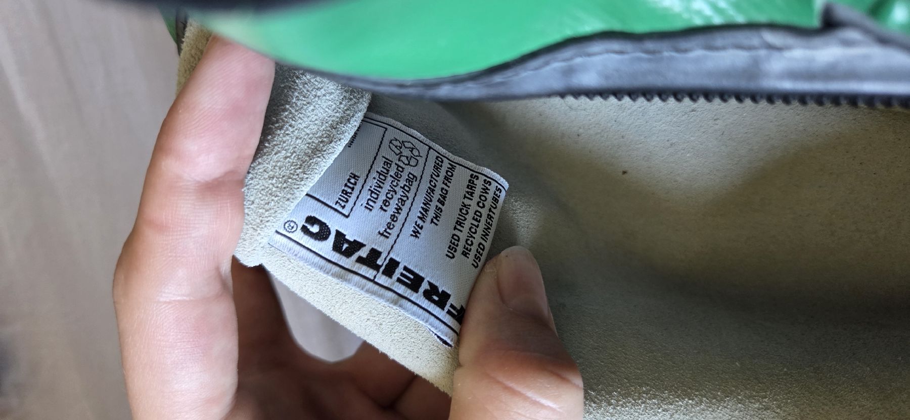 Freitag Taschen: Grüne Handtasche Freitag – Gebraucht aus Wädenswil von weihpos 7