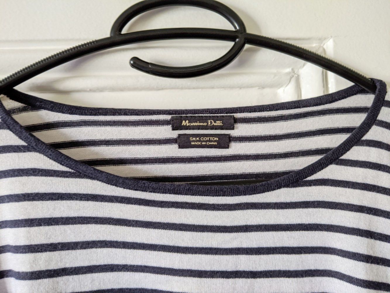 Massimo Dutti Maglioni & Felpe: MASSIMO DUTTI : Pull-marinière tout doux coton/soie S-M-L – Nuovo (secondo la descrizione) da Petit-Lancy venduto da lilycerise 3