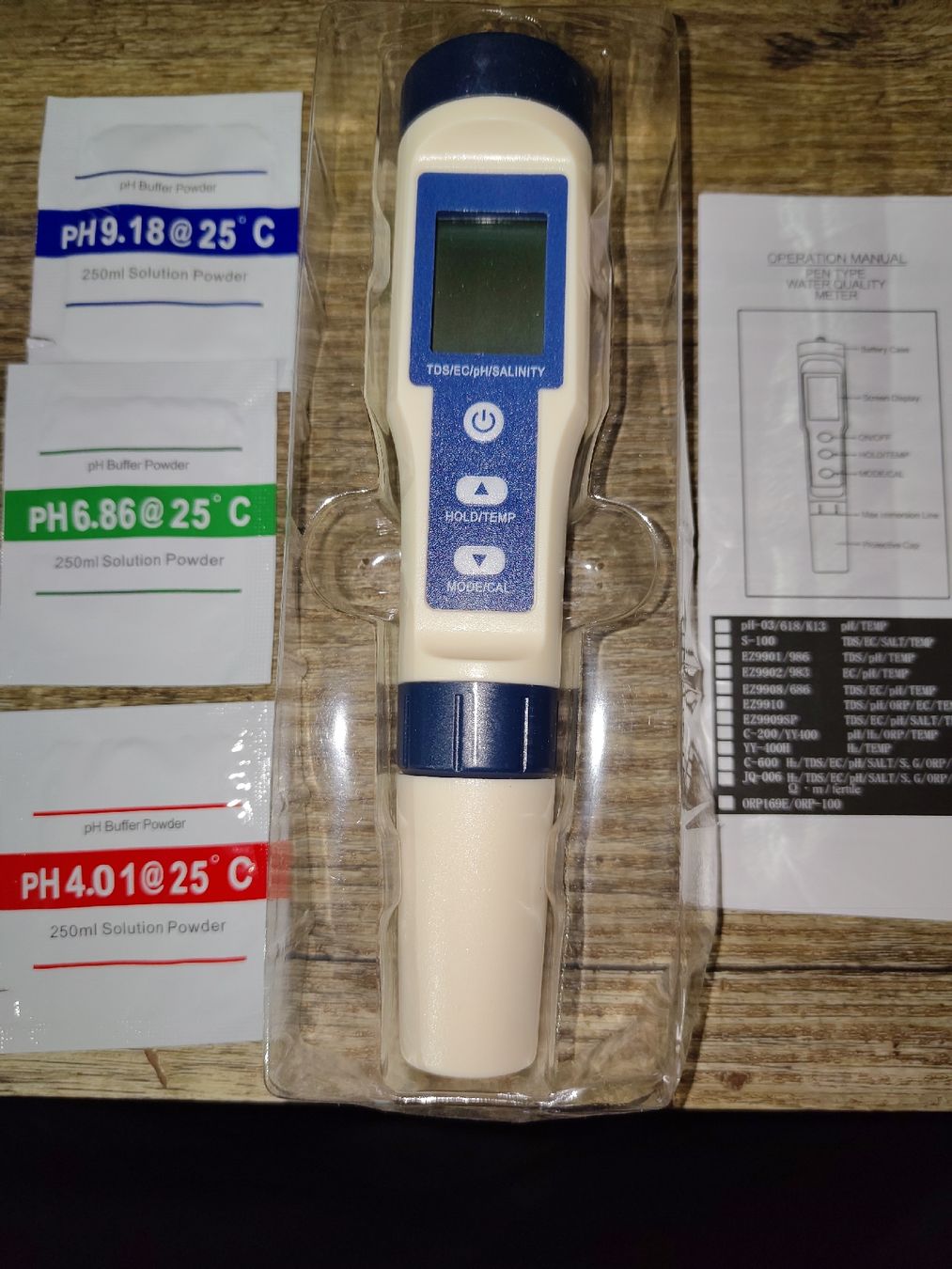Messen: Messgeräte für TDS, PH und EC – Neu und originalverpackt aus Buochs von Timo_________M