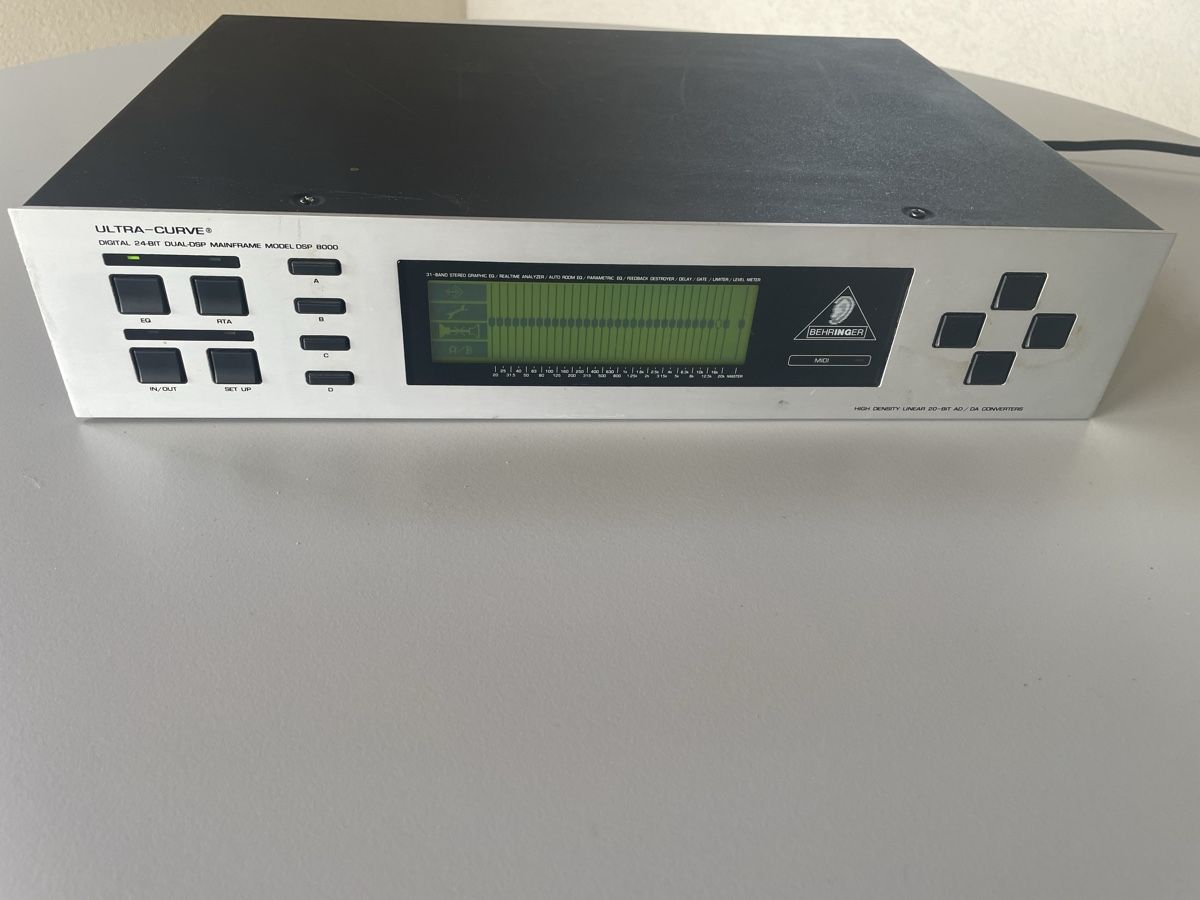 Behringer Equalizer: Behringer Ultra Curve DSP 8000 – Gebraucht aus Zürich von haeschesnonid