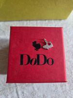 NEW Ciondolo Dodo Pomellato pesce oro bianco con brillanti