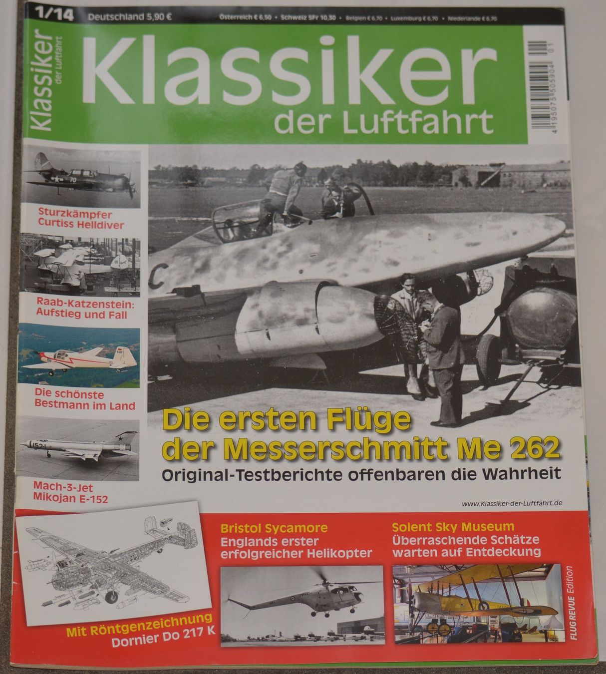Bücher: Klassiker der Luftfahrt Nr.1-2014 – Gebraucht aus Basel von Dogana
