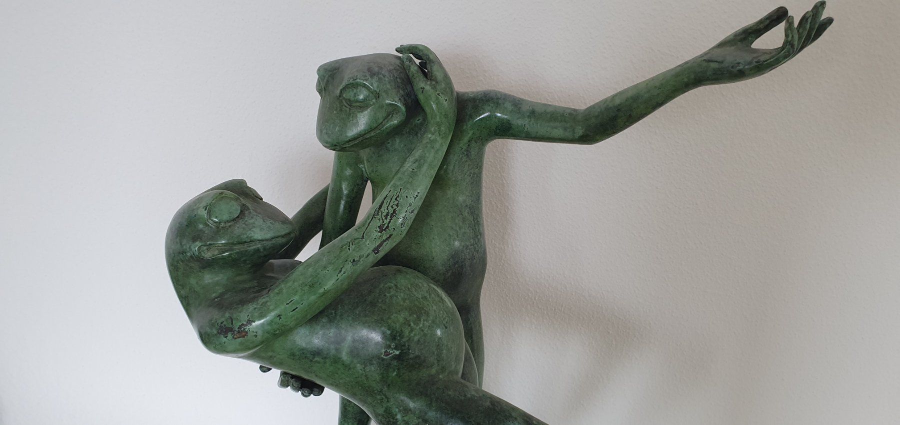 Statuette: Bronce Figur Frosch – Usato da Greppen venduto da hploetscher 5