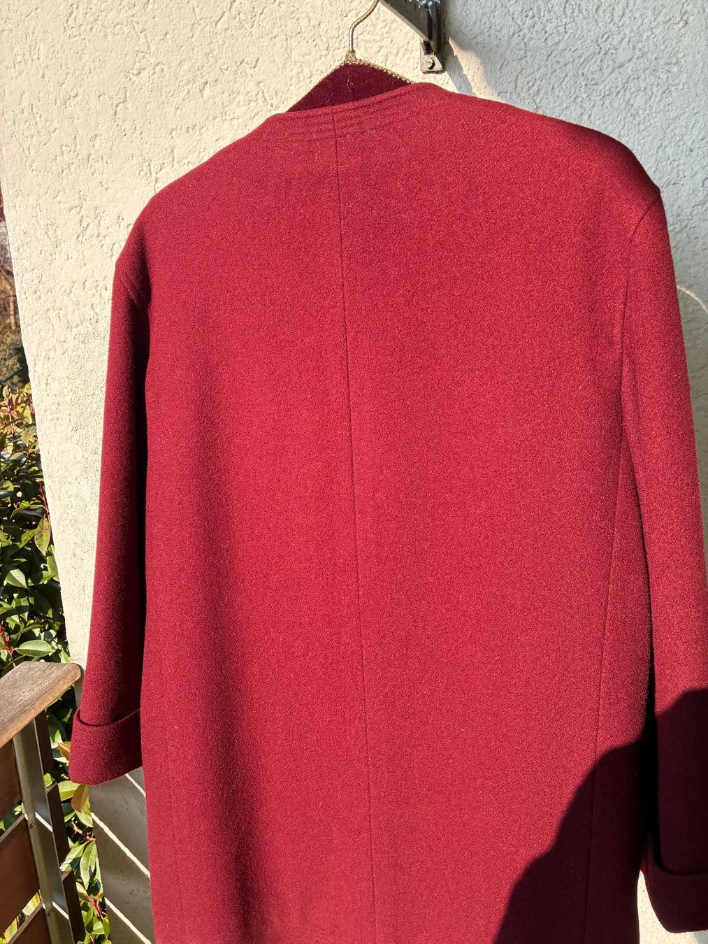 Vestes: Vintage-Jacke Marke Jaeger dunkelrot – D'occasion à Küttigen par Spirit7 3