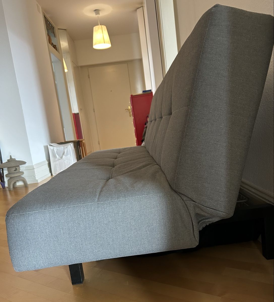 Sofas: Grey Fabric Sofa Bed – D'occasion à Zürich par Sophie0569 2
