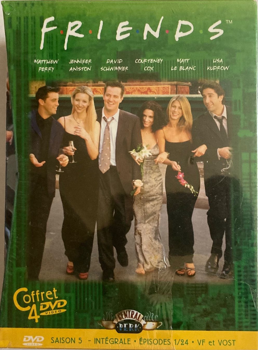 Tutti i DVDs: FRIENDS (SAISON 5 - 1 à 24 EPISODES) – Nuovo e nell'imballaggio originale da Poliez-Pittet venduto da Newtown-Records 1