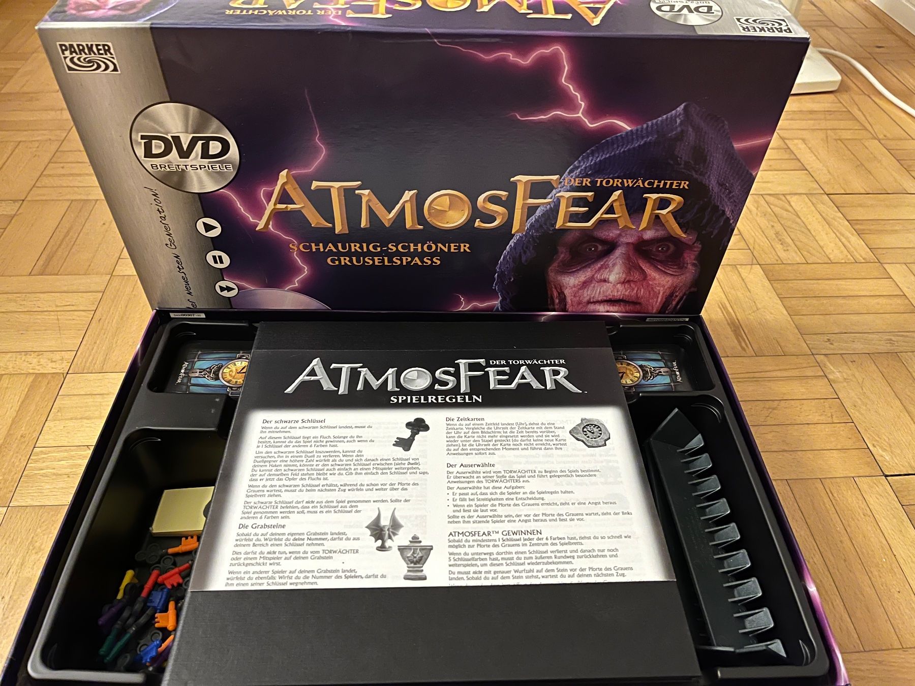 Parker Spiele: Atmosfear der Torwächter – Gebraucht aus Basel von Ruemli17 2