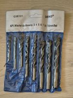Geko Holzbohrer-Set, 8-teilig, 3-10mm, neu