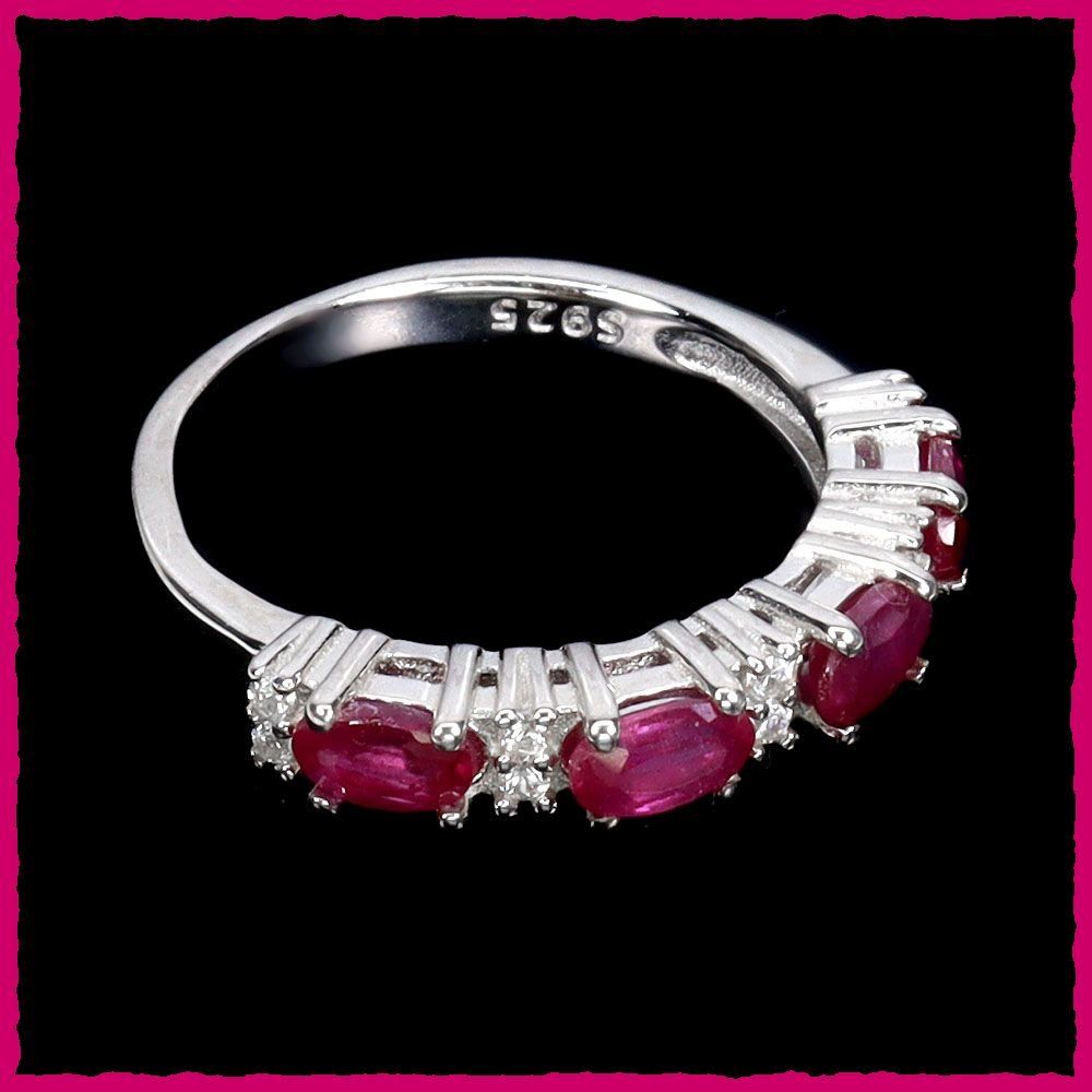 Bagues: ROYAL RUBY, Rubin Ring 925 Silber – Neuf avec emballage d'origine à Oberglatt ZH par Goldfee1 2
