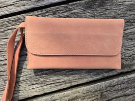 Leder: Travel Pouch lachs-Sale