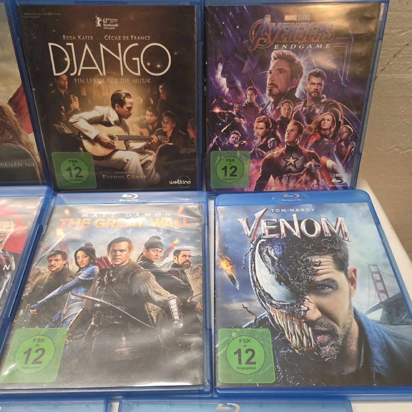 Alle DVDs: Blu-ray Filme Sammlung 8x – Gebraucht aus Stans von Ducati16 2
