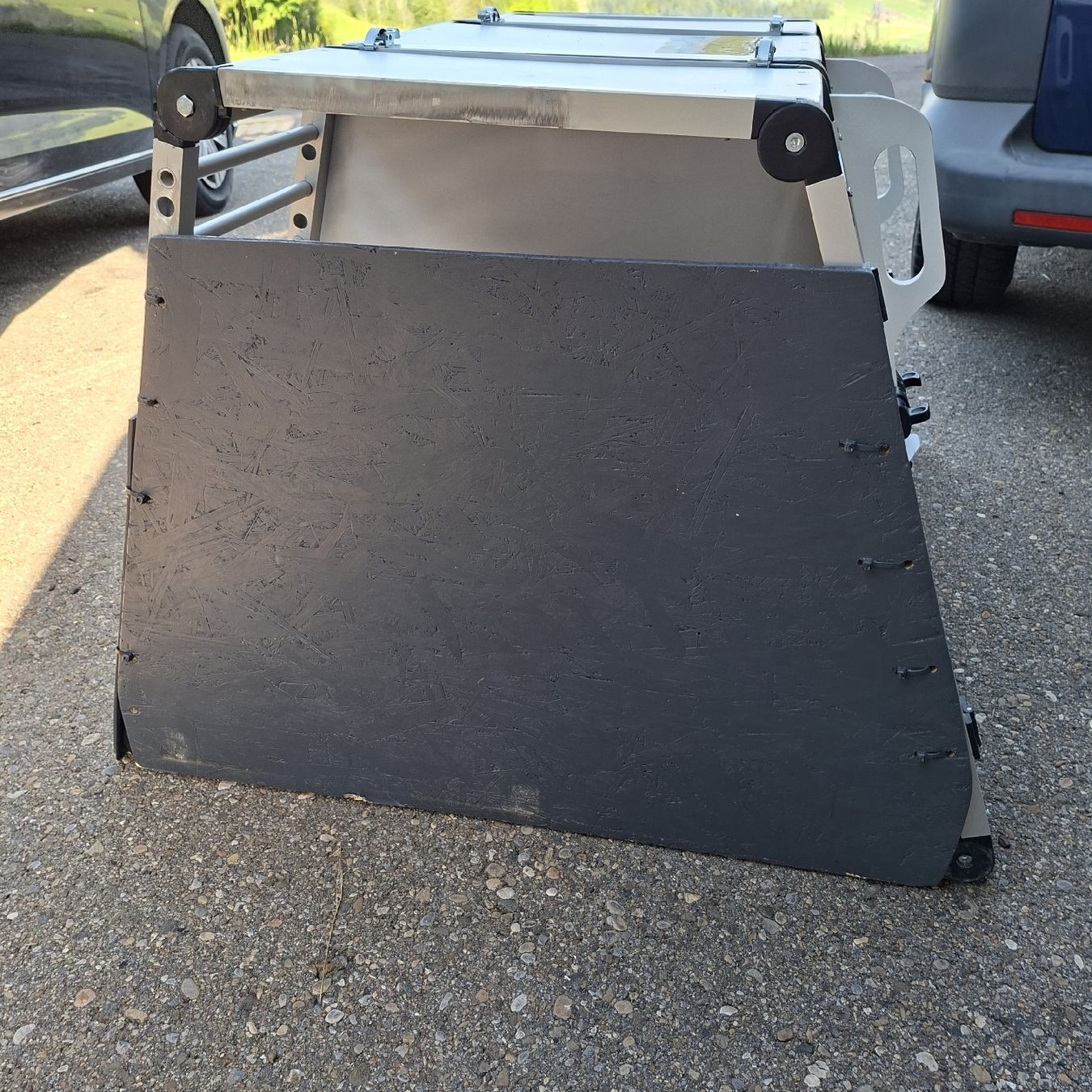 Gabbie, trasporto & Sicurezza: Hundebox 3 Abteil – Usato da pfaffhausen venduto da xani01 3