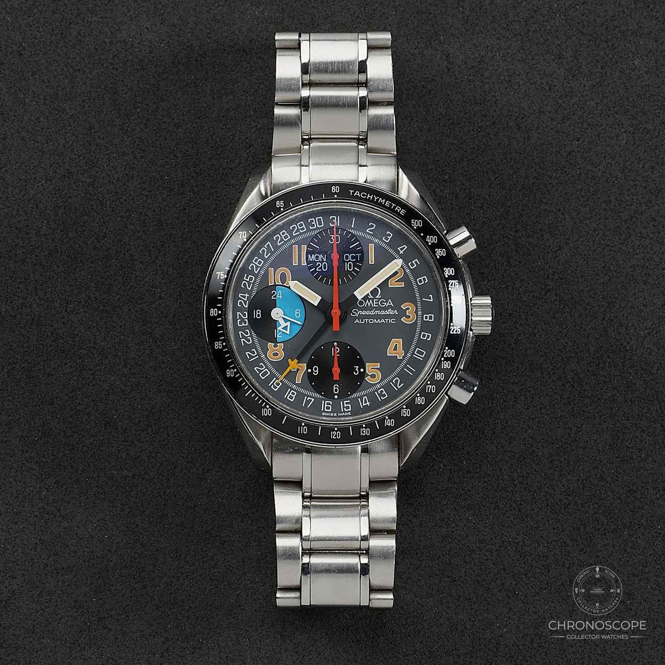 Omega Orologi: Omega Speedmaster Day Date Mark 40, original tritium dial – Usato da Luzern venduto da ChronoScope6004 1