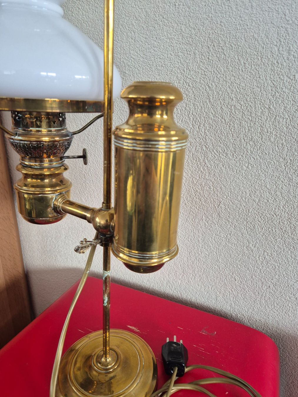 Lampade: Lampe à pétrole électrifiée – Usato da Fully venduto da tameab 1