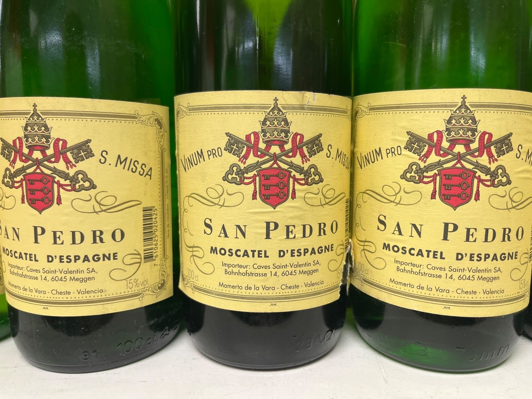 Vino: 10 Flaschen SAN PEDRO Moscatel – Usato da Zürich venduto da trashtussi 2