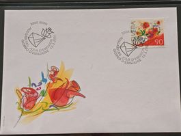Ersttagsbrief, Blumen 2001, Bern