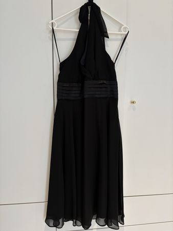 Schickes, elegantes, schwarzes Sommerkleid, Grösse 40, NEU