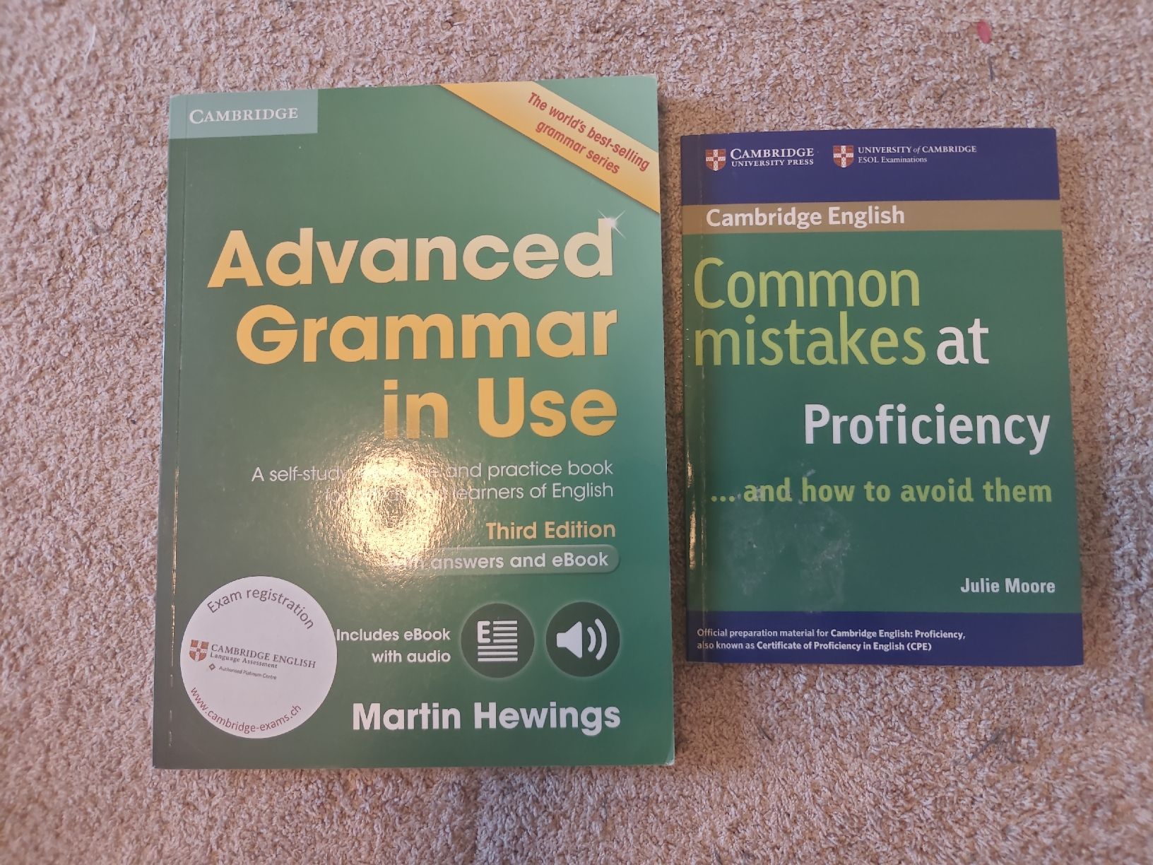 Libri: Advanced Grammer in Use + Common mistakes Buch – Usato da Zumikon venduto da miiracl