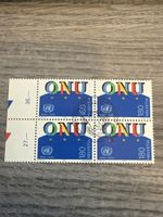 Schweiz UNO Briefmarkenblock 1945-1995 Helvetia 180 Rappen