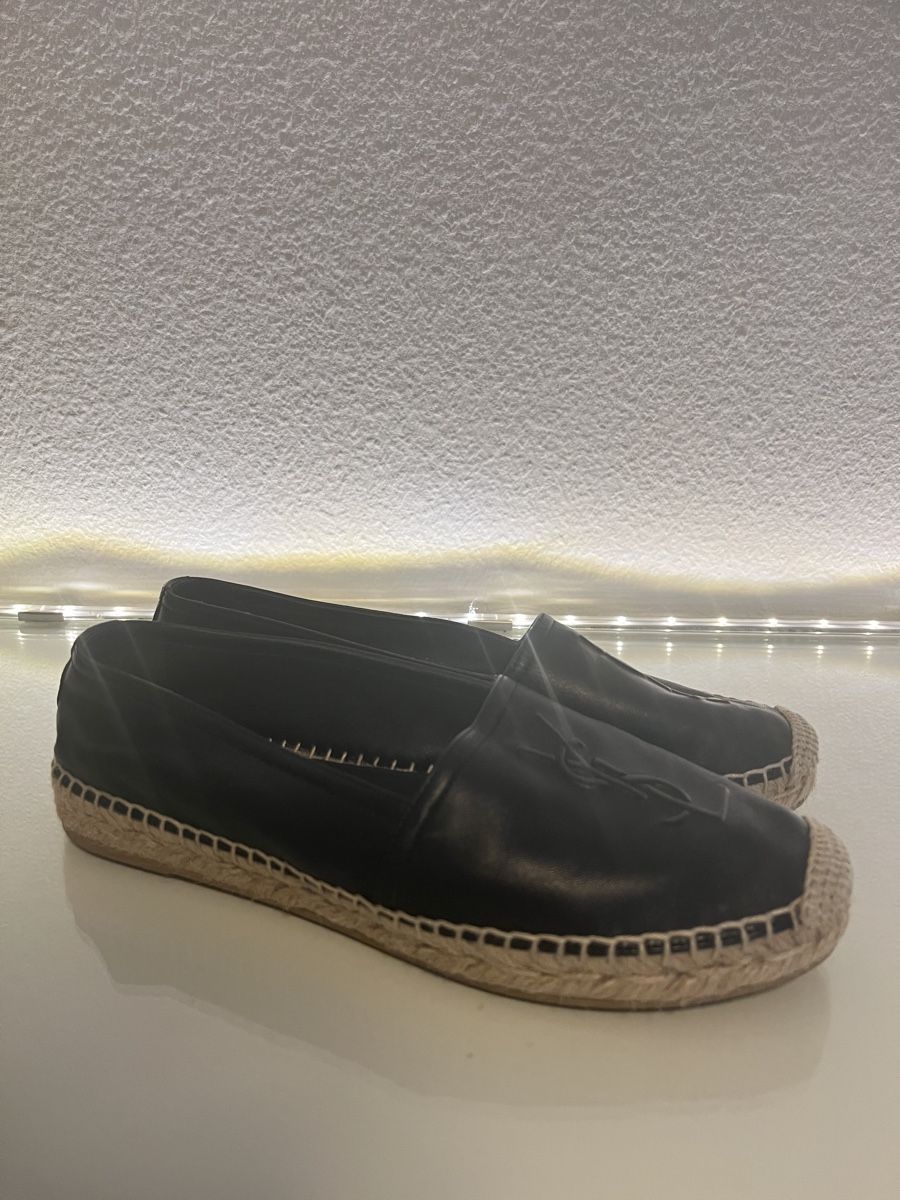 Saint Laurent Scarpe da donna: Saint Laurent Espadrilles aus Leder, schwarz, Gr. 36 – Usato da Zürich venduto da nina__viva 3