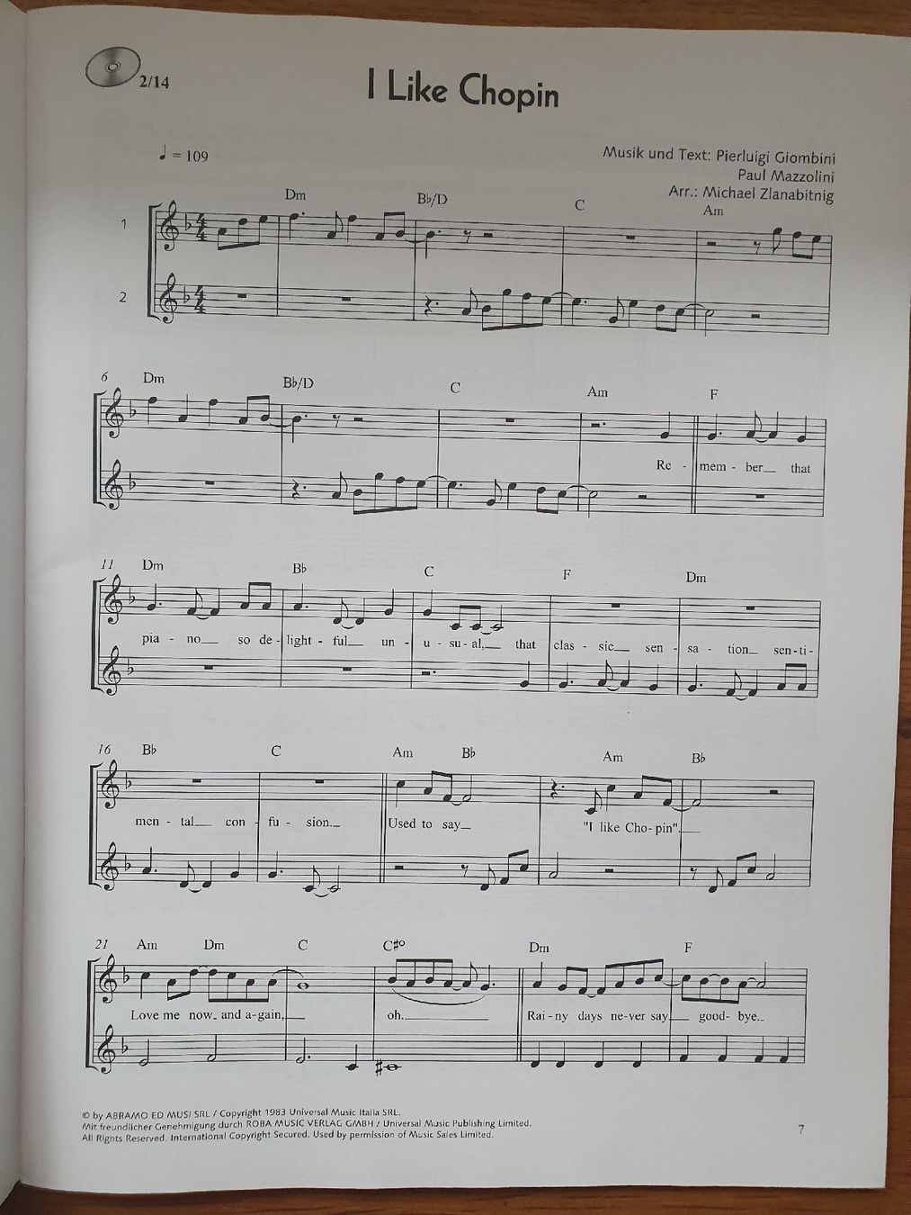 Libri: Pop for Violin 7 - Notenbuch mit CD - neu – Nuovo (secondo la descrizione) da Zürich venduto da Philotimo 2