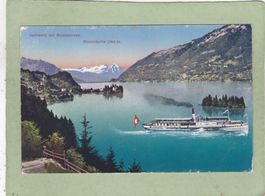 Iseltwald am Brienzersee Niesenkette Schiff