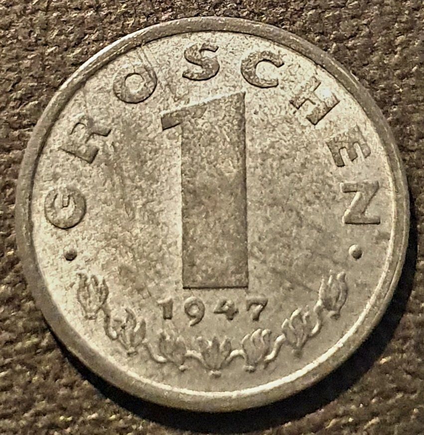 Toutes les monnaies: 1 Groschen 1947 – D'occasion à Egerkingen par Acc1 1