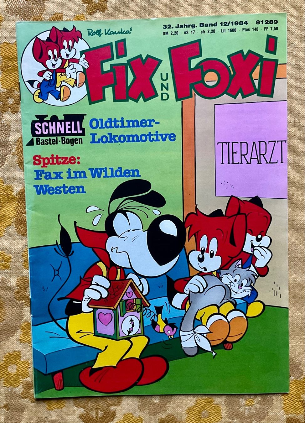 Fumetti: Fix und Foxi Heft Nr 12 von 1984 – Usato da Endingen venduto da nathan05