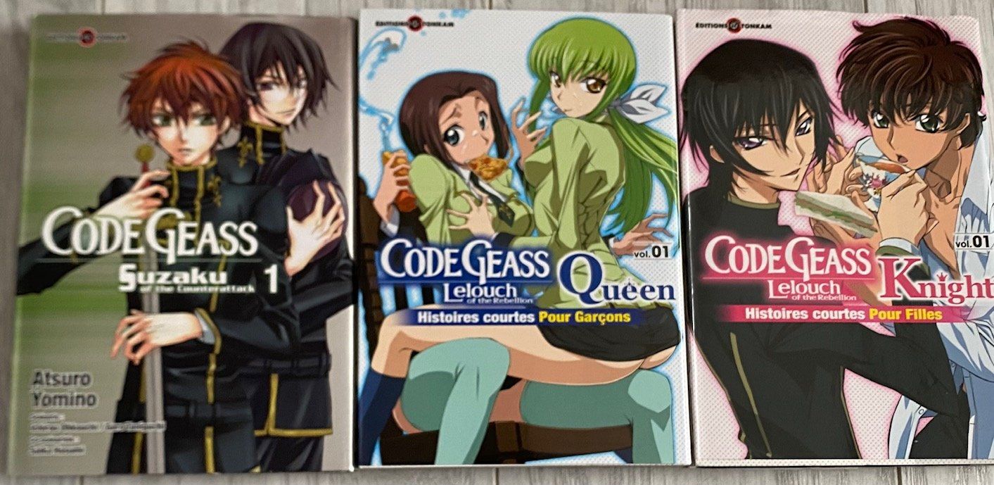 Fumetti: Manga -Code Geass – Nuovo (secondo la descrizione) da Geneveys-Coffrane venduto da Momoali 1