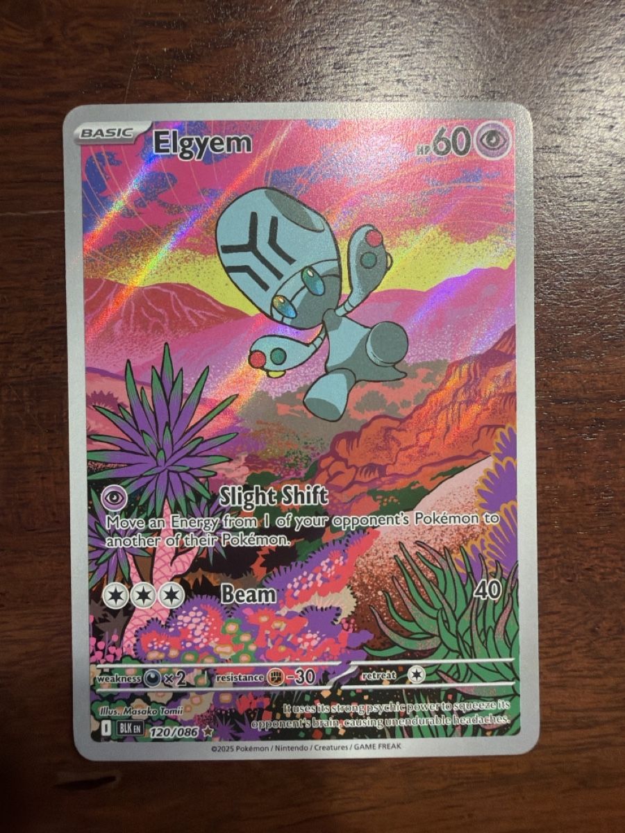 Pokémon Sammelbilder & Trading cards: Elgyem (BLK 120) – Neu (gemäss Beschreibung) aus Emmenbrücke von Pack_Ripper