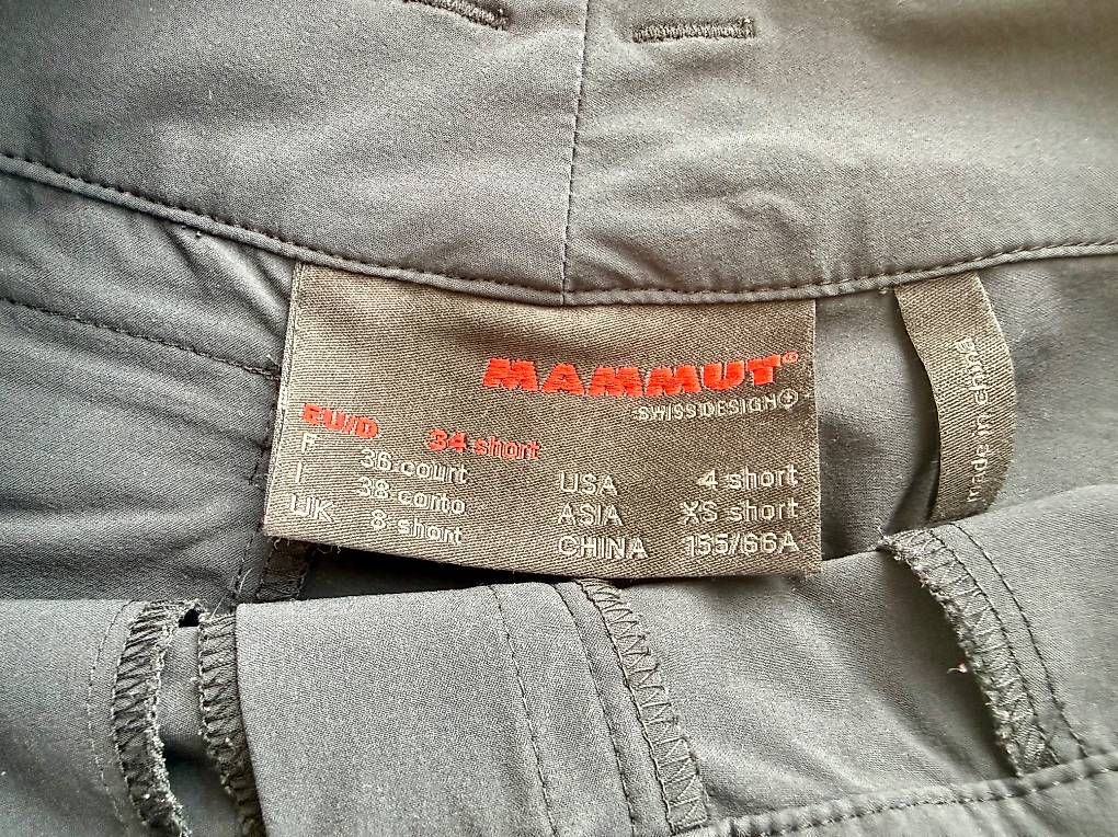 Mammut Pantaloni: Wander-/Walkinghose MAMMUT - Gr. 34 short – Usato da Luzern venduto da 2HIGH4U 3