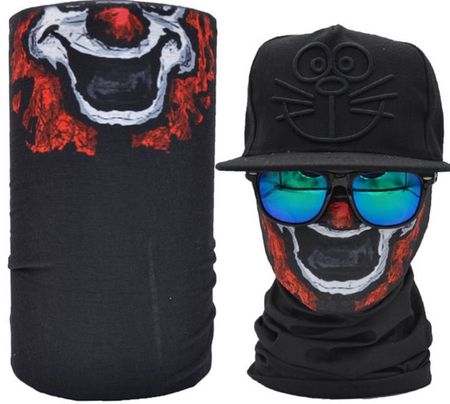 Bandana snood - Face clown