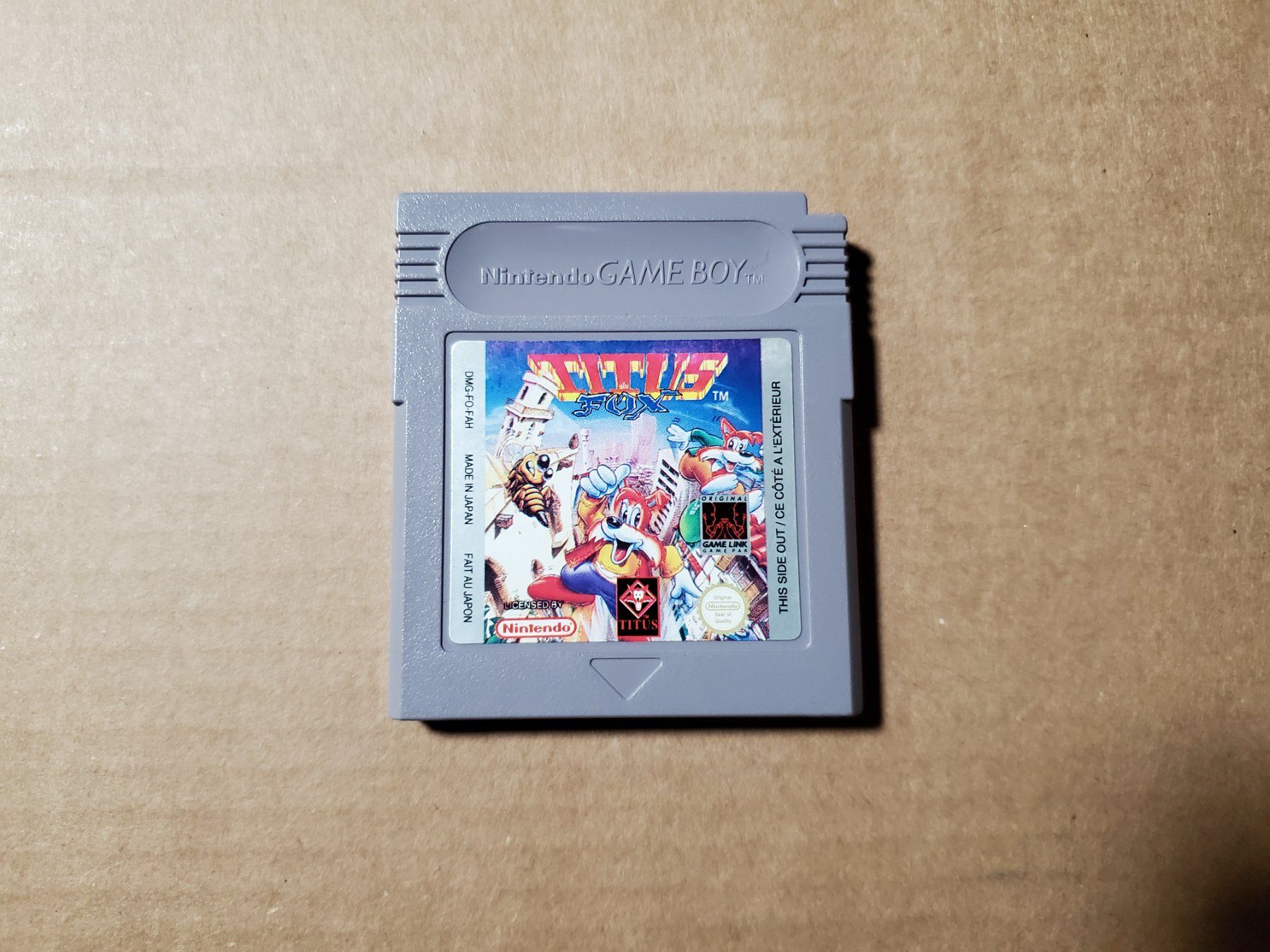 Nintendo Giochi: Titus The Fox GameBoy – Usato da Sion venduto da Audrey2780